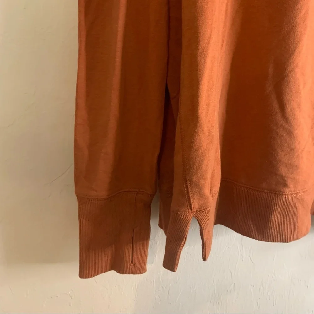 Amazon Essentials Sweater  Cowl Neck Orange Womens Sz XL Long Sleeve Turtleneck - Picture 9 of 13